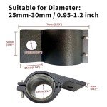 1-Inch Tube Clamp Brackets for ATV LED Lights