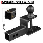 OCTORA 3-in-1 ATV/UTV Trailer Hitch Receiver