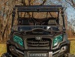 SuperATV Scratch-Resistant Flip Windshield for CFMOTO UForce