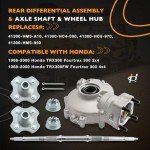 Rear Differential, Axle Shaft & Hub for TRX300