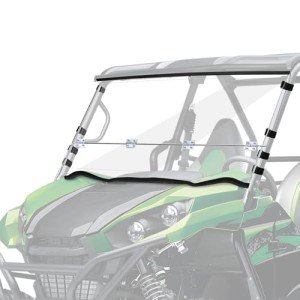 StarknightMT Teryx 800 Scratch-Resistant Flip Windshield