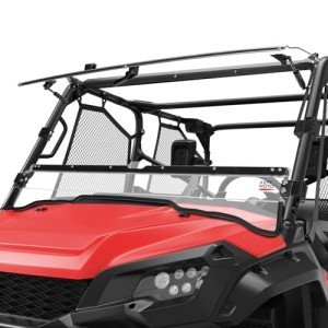 KEMIMOTO 2-IN-1 Flip Windshield for Pioneer 1000