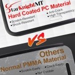 StarknightMT Teryx 800 Scratch-Resistant Flip Windshield