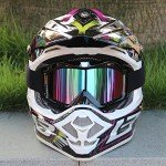 Dmeixs ATV Motocross Goggles with Colorful Lens