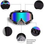 Dmeixs ATV Motocross Goggles with Colorful Lens