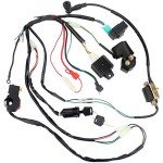 Electric Start Wiring Harness for 50cc-125cc ATVs