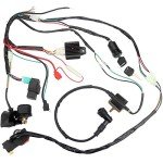 Electric Start Wiring Harness for 50cc-125cc ATVs
