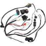 Electric Start Wiring Harness for 50cc-125cc ATVs