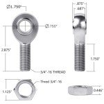 Heim Joint Rod End Kit for ATVs - 2 Set