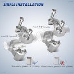 Universal Motorcycle Handlebar Risers for ATV/Dirt Bike