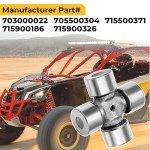 M MATI Rear Driveshaft U-Joint Set for Can-Am ATVs