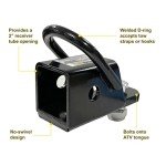 MaxxHaul 50619 2" ATV/UTV Trailer Hitch Adapter