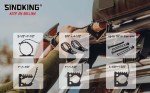 Sinoking Rubber Clamp Mount Kit for Offroad ATVs