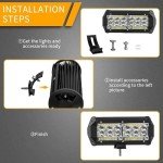 7-Inch 240W LED Light Bar for ATVs