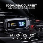 UIBI S600 5000A Portable Car Jump Starter
