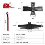 Big Red Torin Wide Base Scissor Jack 1.5 Ton