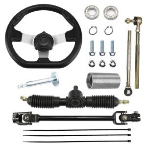 11.8” Steel Steering Wheel Kit for Go Karts