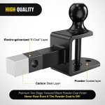 ATV UTV Multi Hitch Mount with 2-Inch Ball