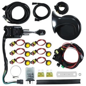 Universal ATV UTV Turn Signal Kit with Horn