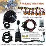 Universal ATV UTV Turn Signal Kit with Horn