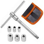 NACHEE Mini T-Handle Socket Set for ATVs