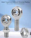 Heim Joint Rod End Kit with Jam Nuts, 2-Pack