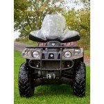 Black Widow ATV Windshield with Hand Guards
