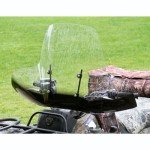 Black Widow ATV Windshield with Hand Guards