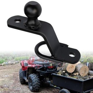Three-Way Receiver Hitch for ATV/UTV Attachment