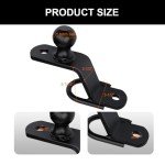 Three-Way Receiver Hitch for ATV/UTV Attachment