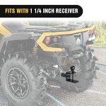 ATV UTV Multi Hitch Mount with 2-Inch Ball