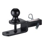 Towever 2" ATV Hitch Ball Mount, 2000 lbs Rated