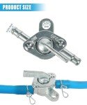 RACOONA Gas Fuel Line Hose Set for ATVs & Bikes