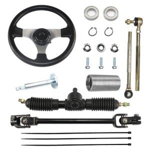 Adjustable Steering Wheel & Gear Rack Kit for ATVs