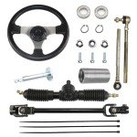 Adjustable Steering Wheel & Gear Rack Kit for ATVs