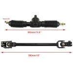 Adjustable Steering Wheel & Gear Rack Kit for ATVs