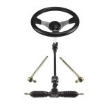 Adjustable Steering Wheel & Gear Rack Kit for ATVs