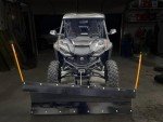 DENALI Pro 72" UTV Snow Plow Kit - Black