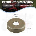 Front Arm Bushing Cap Set for Polaris ATVs