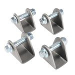 4-Pack ATV Shock Mounts with Steel Base