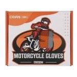 Breathable Motorcycle Gloves with Touchscreen - Orange