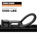 16-Pack L Track Tie Down Fittings with Pear Link