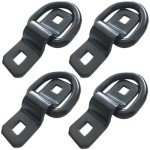 Heavy Duty D-Rings Tie Down Anchors (4 Pack)