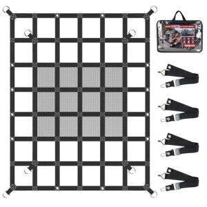 Heavy Duty Adjustable Cargo Net for Trucks