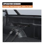 16-Pack L Track Tie Down Fittings with Pear Link