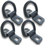 Heavy Duty D-Rings Tie Down Anchors (4 Pack)
