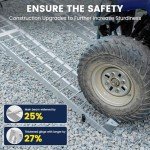KROAK Aluminum Folding Loading Ramps - 1700 Lbs