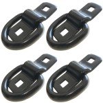 Heavy Duty D-Rings Tie Down Anchors (4 Pack)