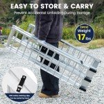 KROAK Aluminum Folding Loading Ramps - 1700 Lbs