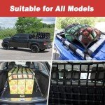 Heavy Duty Adjustable Cargo Net for Trucks
